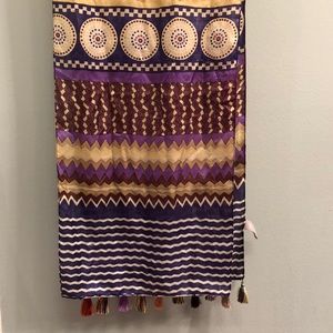 100% Silk scarf new